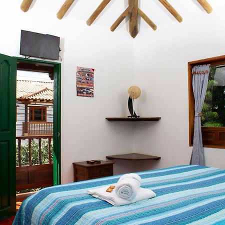 Hostal El Pino Villa de Leyva Ngoại thất bức ảnh