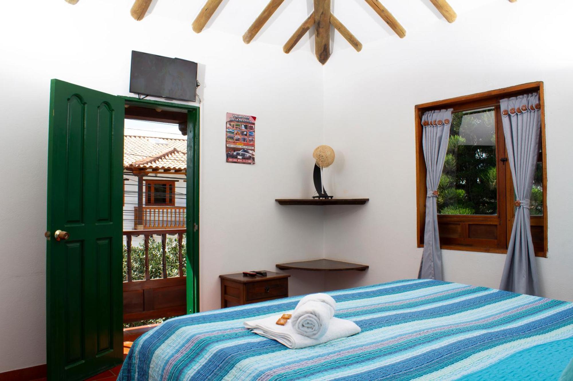 Hostal El Pino Villa de Leyva Ngoại thất bức ảnh